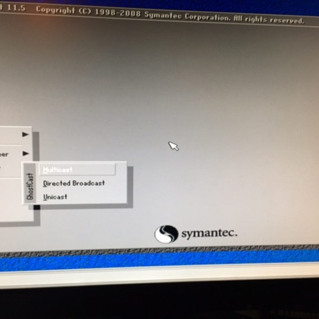 symantec ghost multicast server